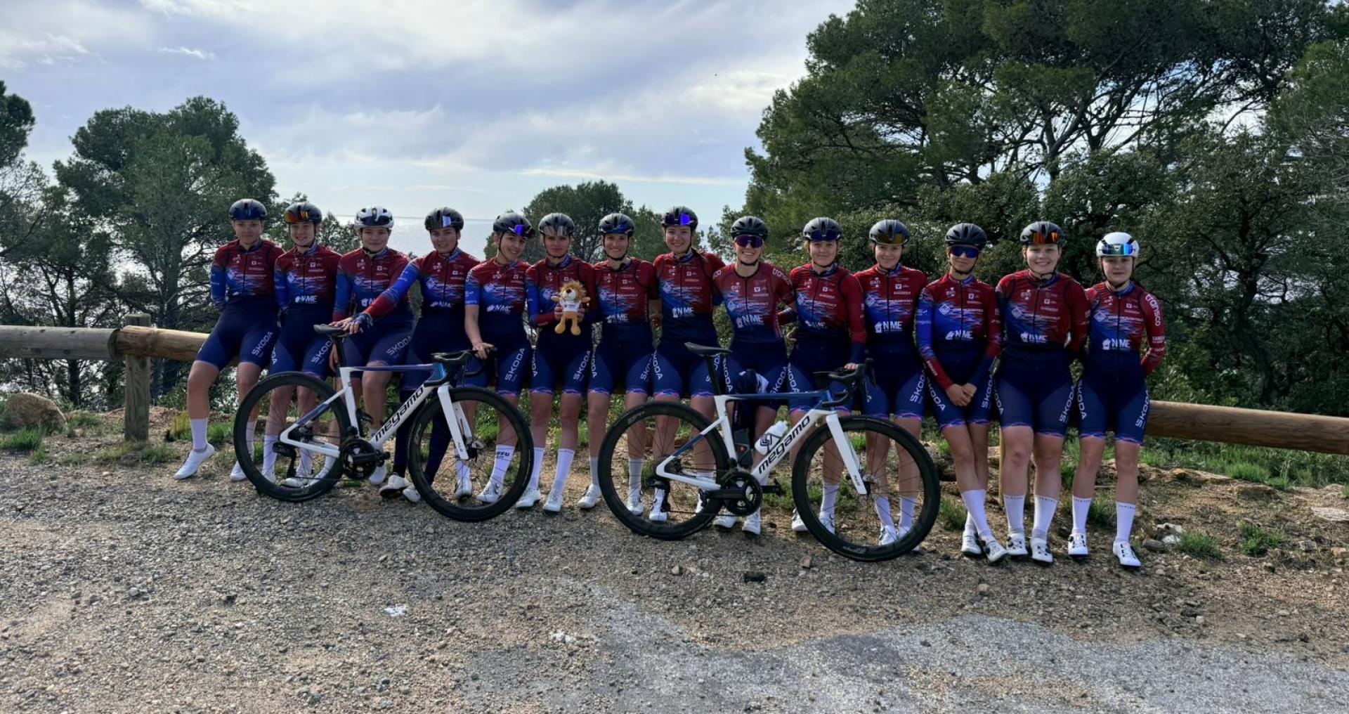 Stage de préparation en Espagne : le Megamo Vosges Team lance sa saison